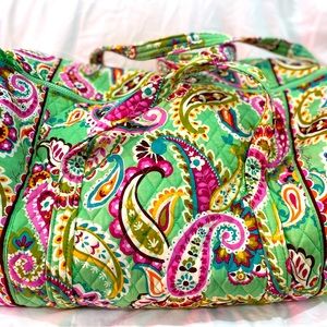 Vera Bradley Large Travel Duffel Bag